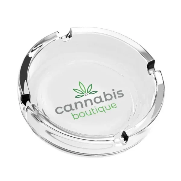 Glass Ashtray with Full Color Imprint - Image 6