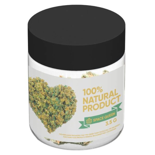Custom Glass Jar – 3 oz (1/8th) – With Label - Image 7