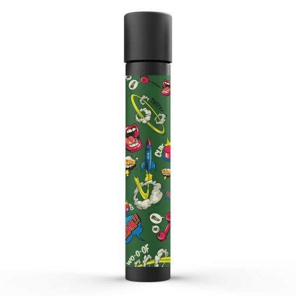 Glass Pre Roll Joint Tube with Custom Sticker / Label - Image 6