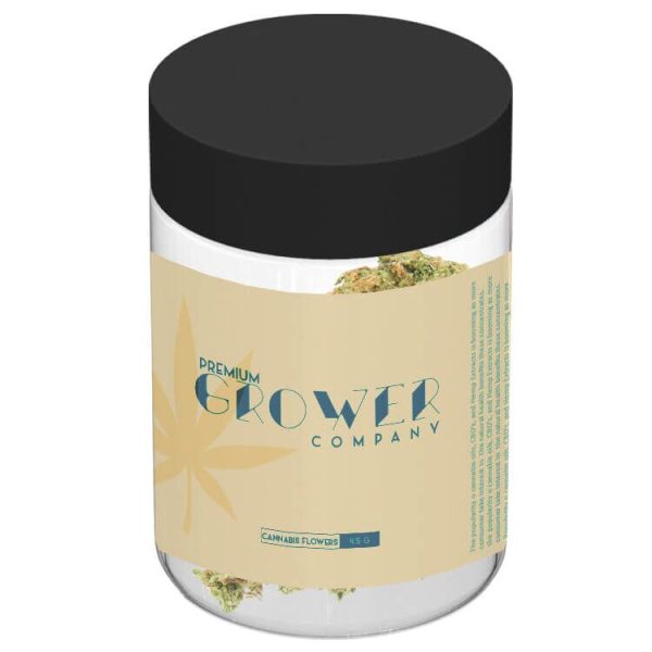 Custom Glass Jar – 4 oz – With Label - Image 9