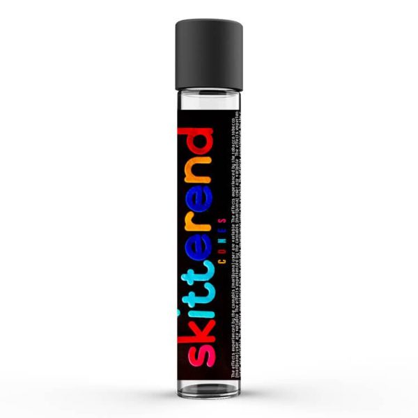 Glass Pre Roll Joint Tube with Custom Sticker / Label - Image 3