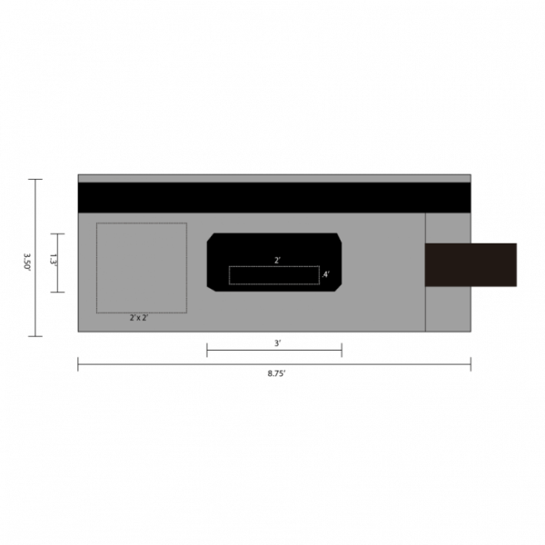 Custom Smell Proof Stash Carrying Case with Combination Lock - Image 2