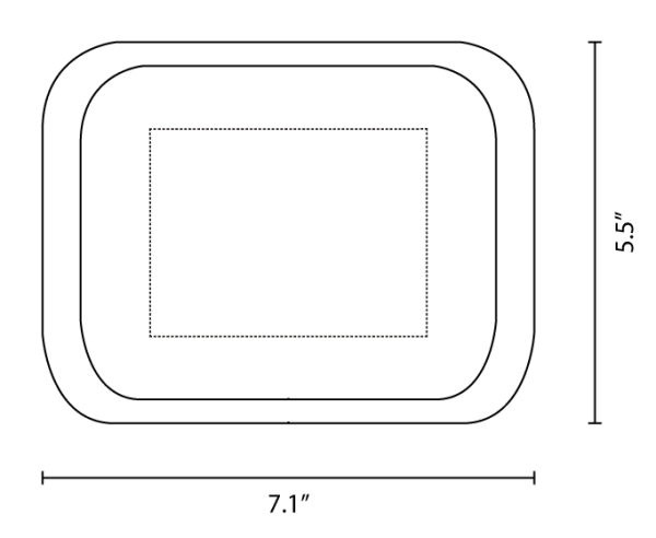 Biodegradable Hemp Rolling Tray Small - Image 4