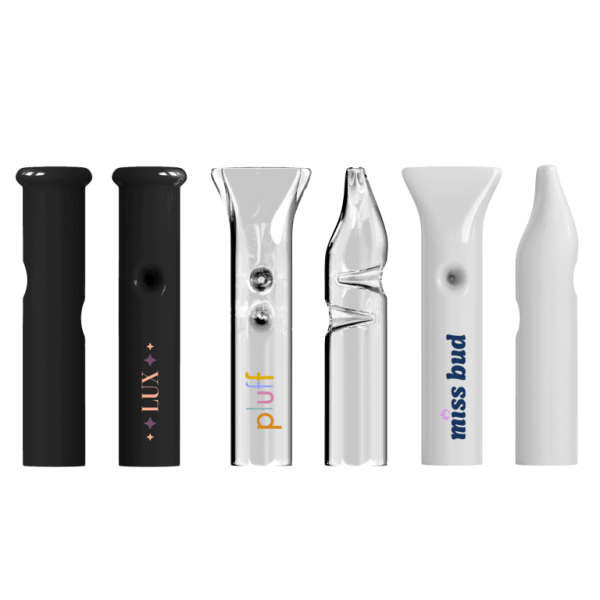 Custom glass tips