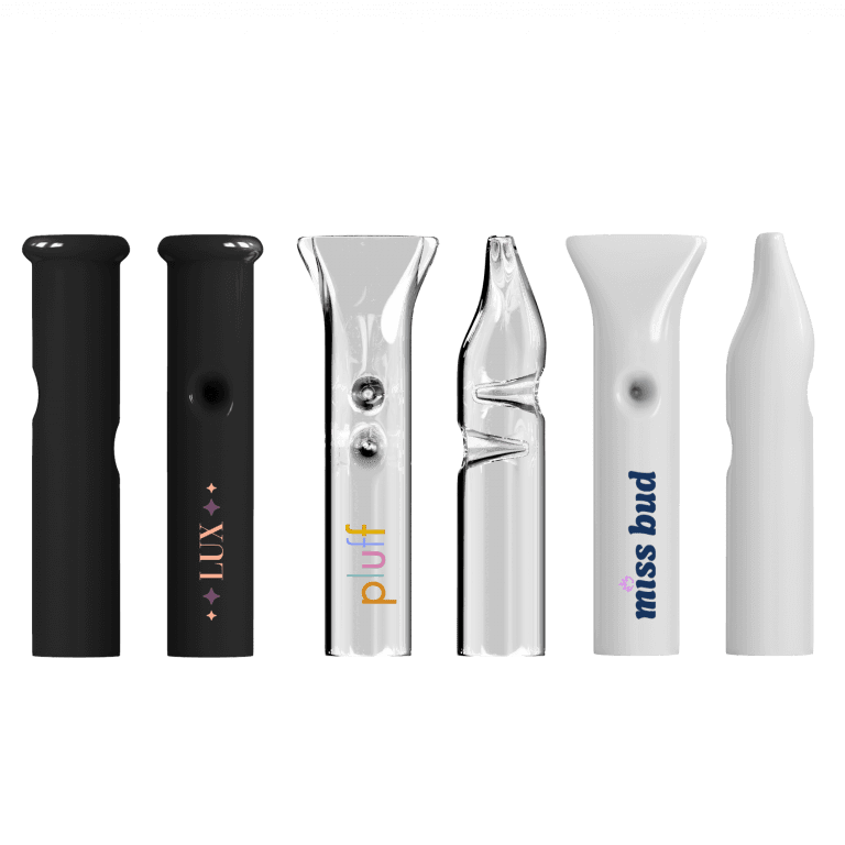 Custom glass tips