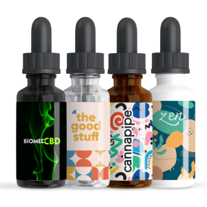Custom CBD Tincture Bottles 30 ml