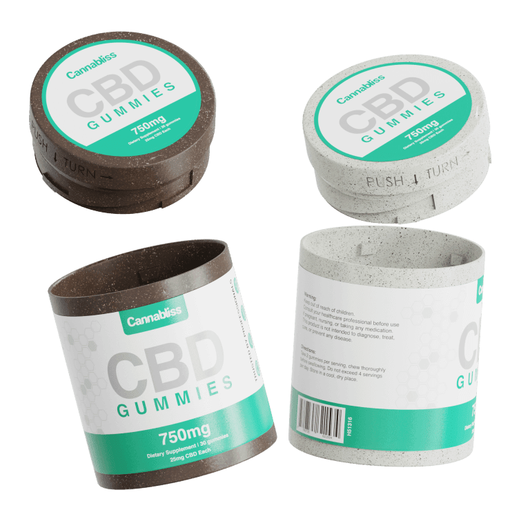 HEMP Plastic CR Jar