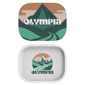 Rolling Tray with Magnetic Lid