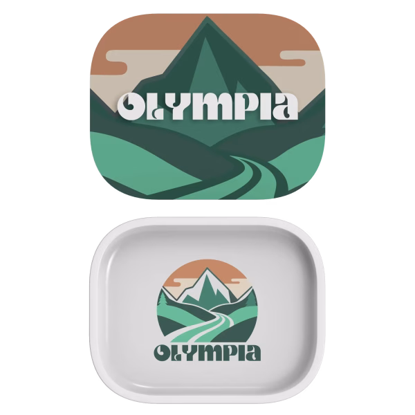 Rolling Tray with Magnetic Lid