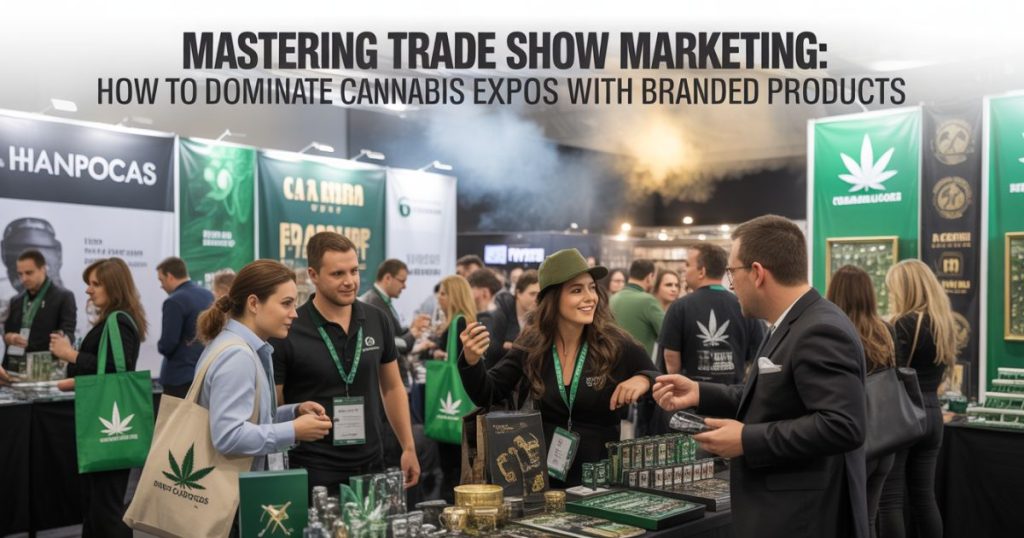 cannabis trade show giveaways