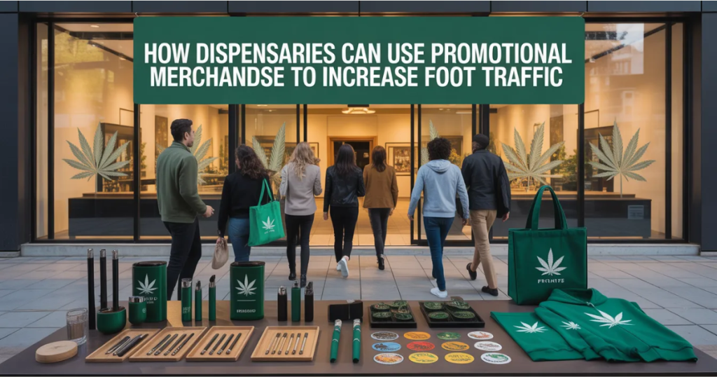 How Dispensary Promotional Merchandise Drives Foot Traffic